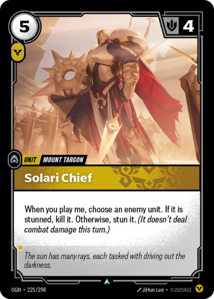 Solari Chief Origins