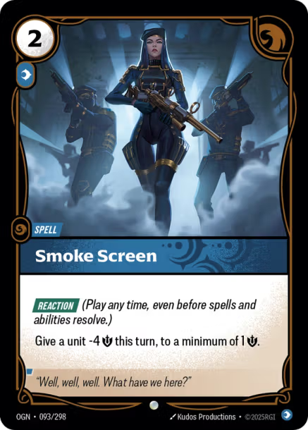 Smoke Screen Origins