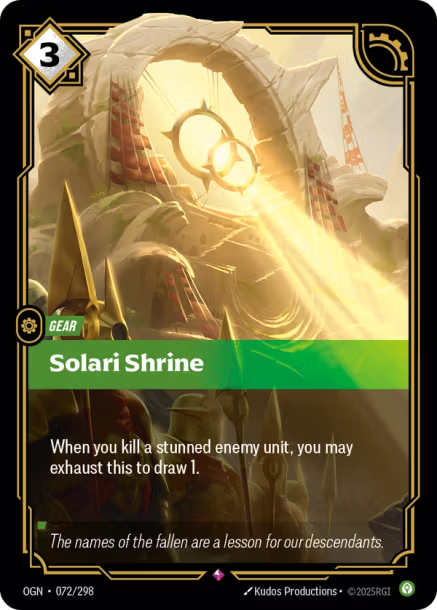 Solari Shrine Origins