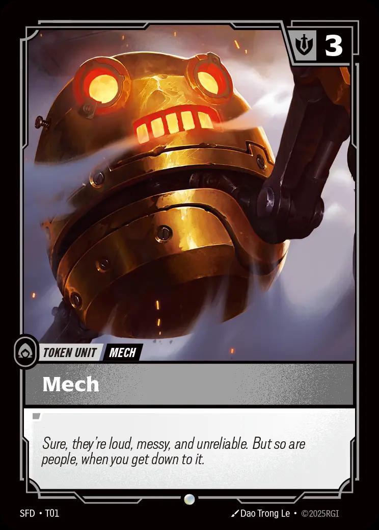 Mech - Buff Token Spiritforged