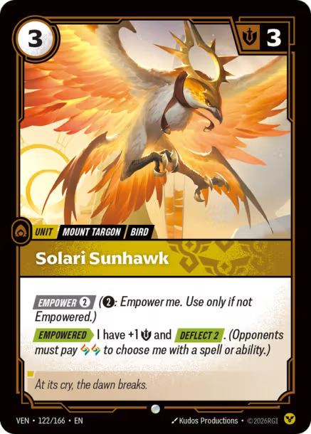 Solari Sunhawk Vendetta