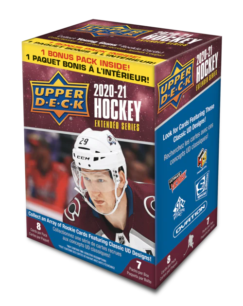 2020-21 Upper Deck Extended Hockey Blaster Box