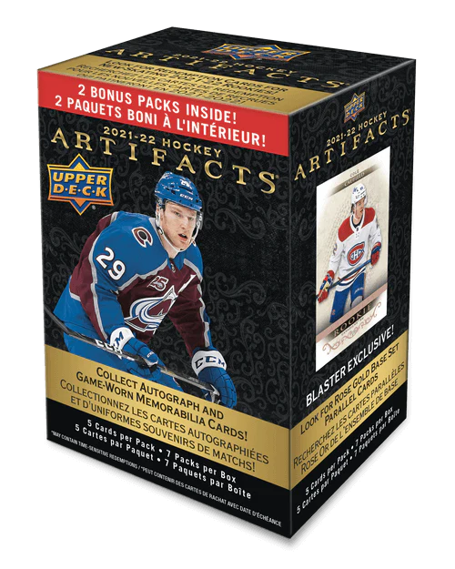 2021-22 Upper Deck Artifacts Hockey Blaster Box
