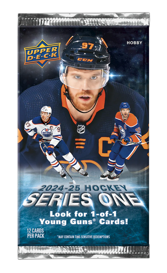 2024-25 Upper Deck Series 1 Hockey Hobby Pack