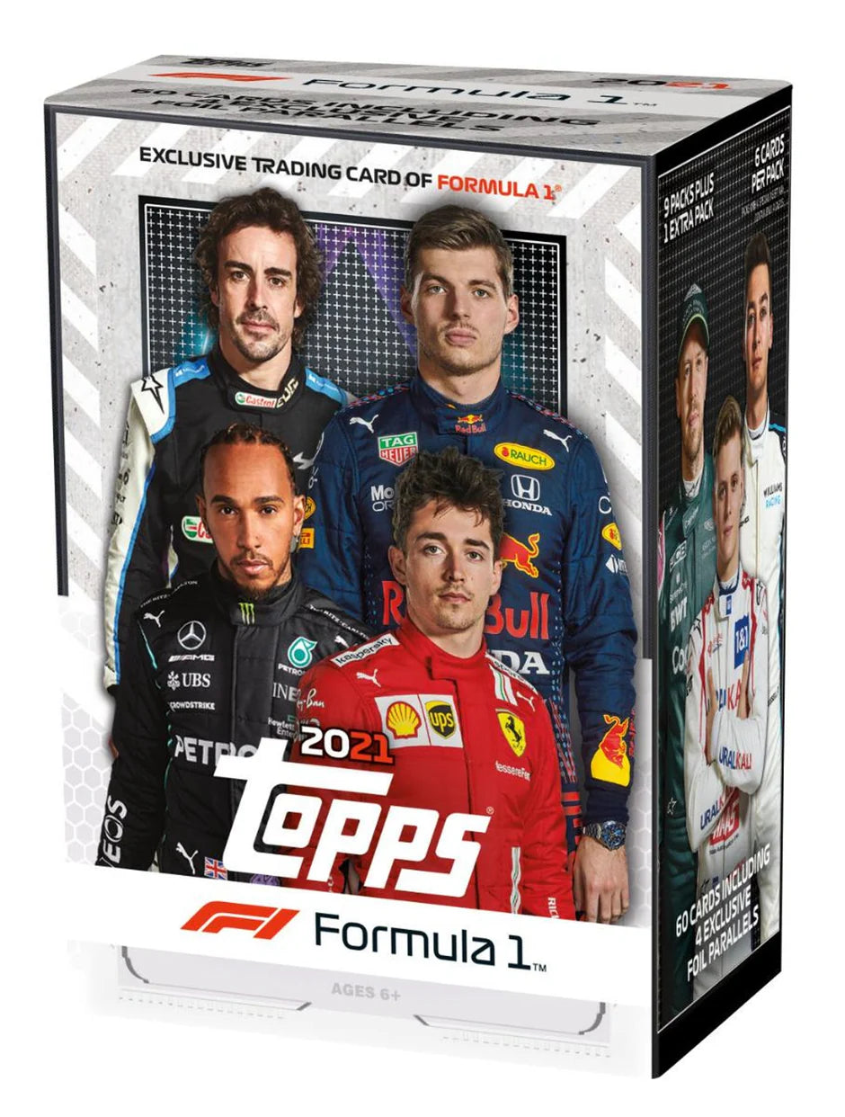 2021 Topps Formula 1 Racing 10-Pack Blaster Box