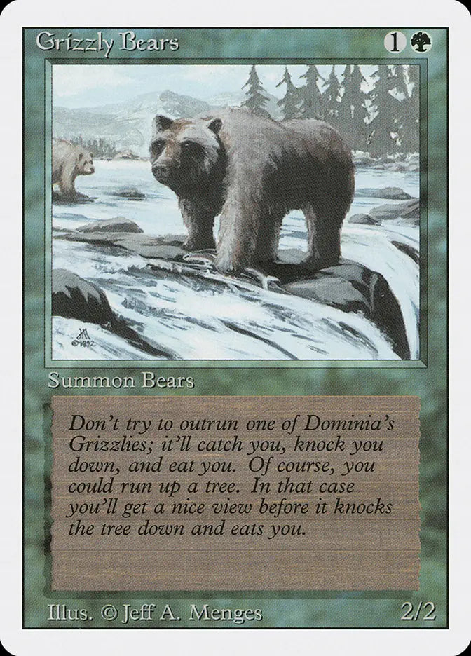 Grizzly Bears Revised