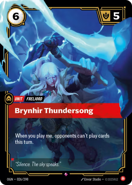 Brynhir Thundersong Origins