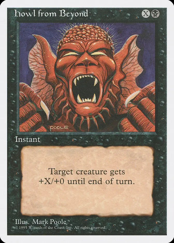 Howl from Beyond Fourth Edition