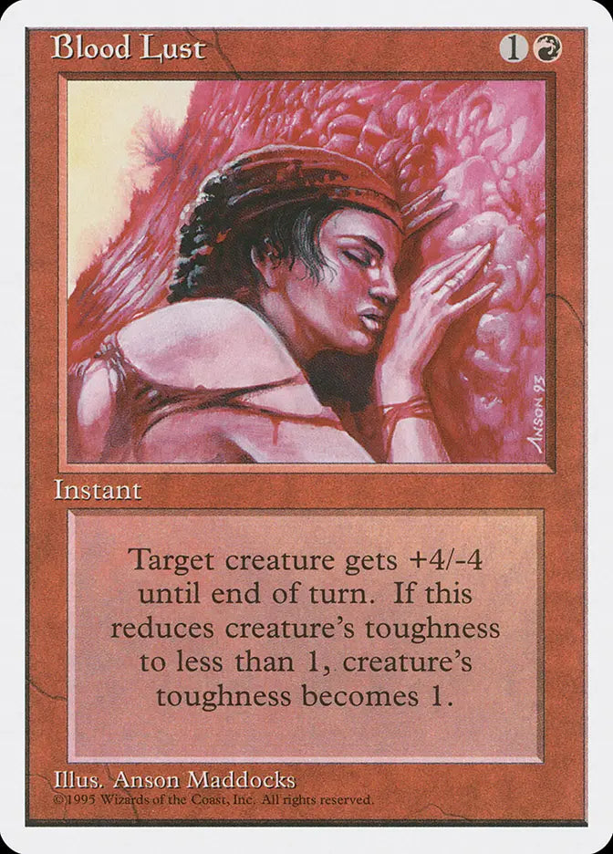 Blood Lust Fourth Edition