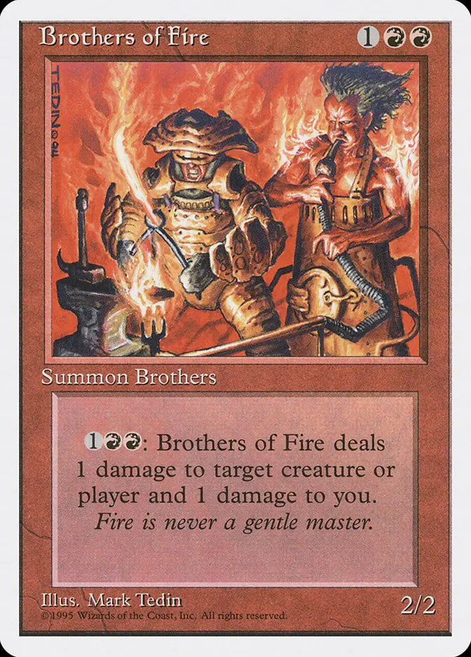 Brothers of Fire Fourth Edition