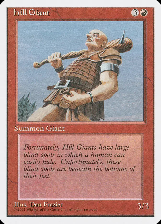 Hill Giant Fourth Edition