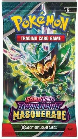 Pokemon Scarlet and Violet Twilight Masquerade Booster Pack ENGLISH