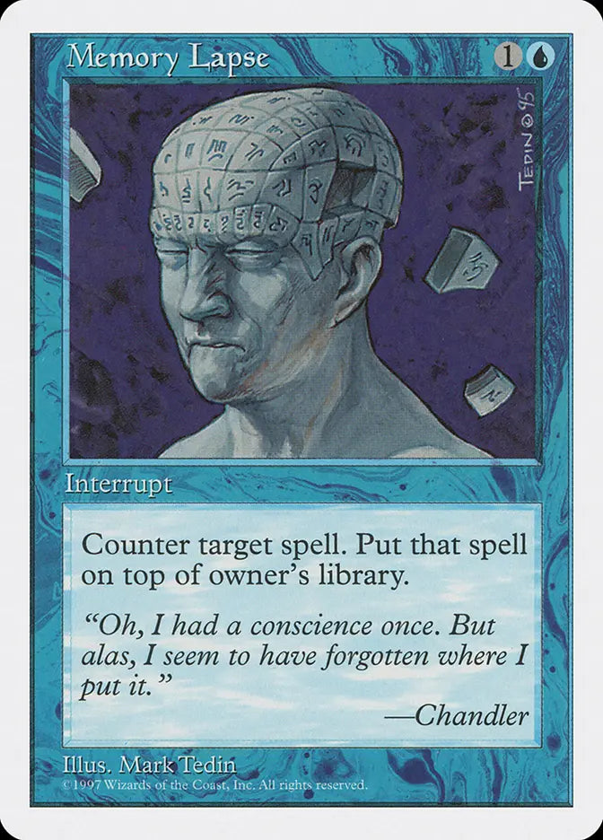 Memory Lapse Fifth Edition