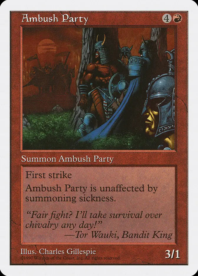 Ambush Party Fifth Edition