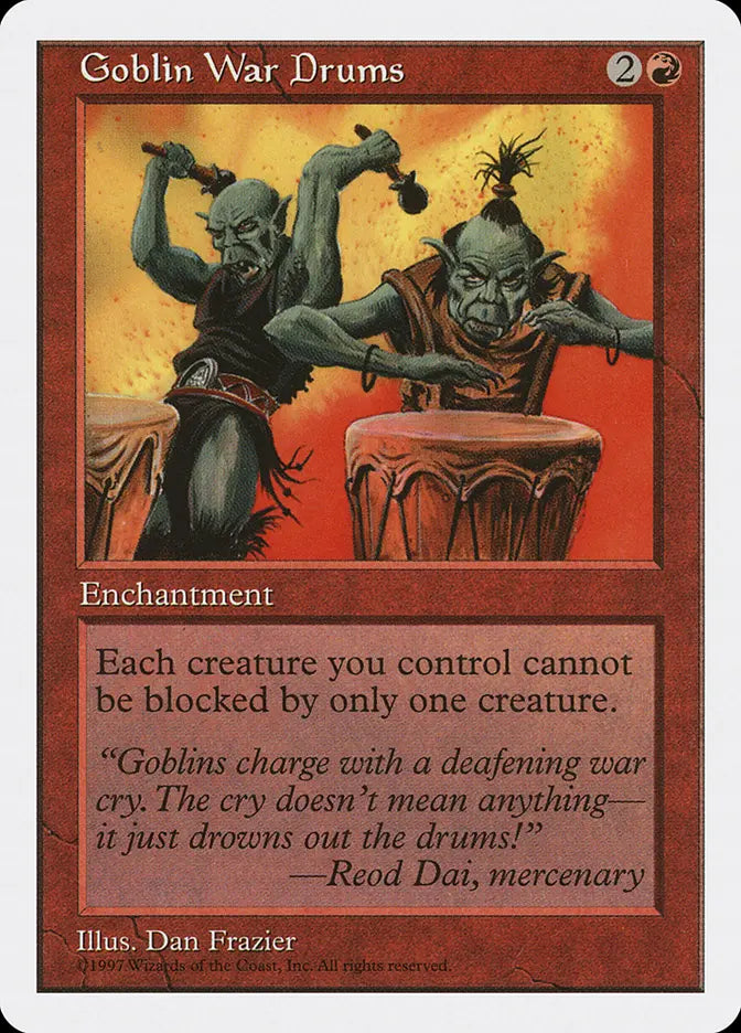 Goblin War Drums Fifth Edition