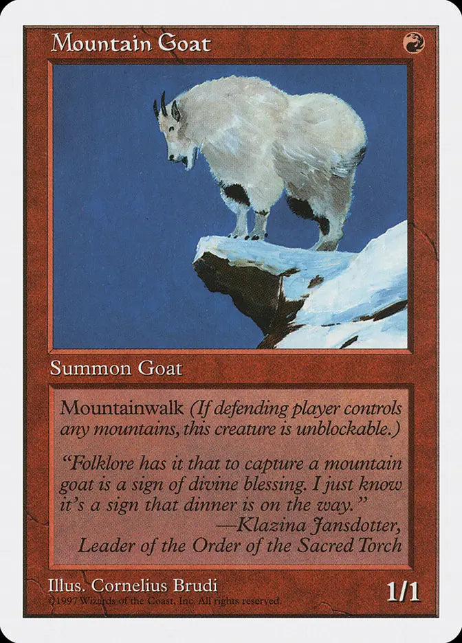 Mountain Goat Fifth Edition
