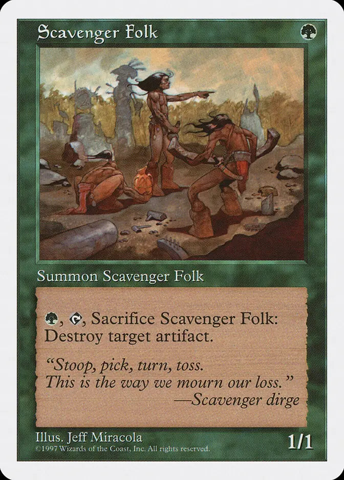 Scavenger Folk Fifth Edition