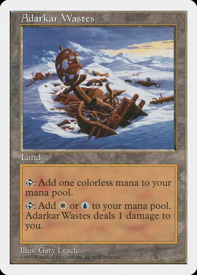 Adarkar Wastes Fifth Edition