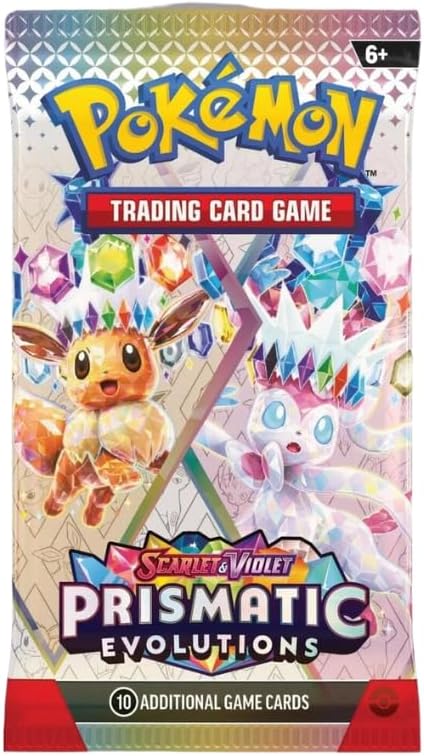 Pokemon Scarlet & Violet - Prismatic Evolutions - Booster Pack ENGLISH