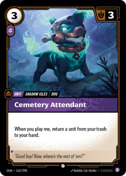 Cemetery Attendant Origins