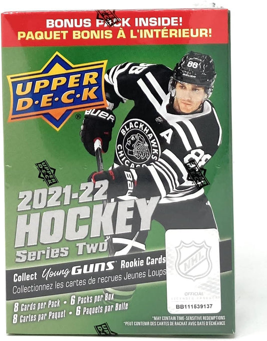 2021-22 Upper Deck Series 2 Hockey Blaster Box