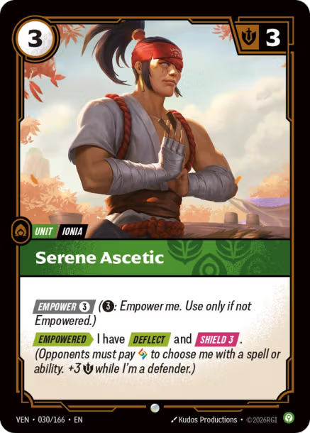 Serene Ascetic FOIL Vendetta