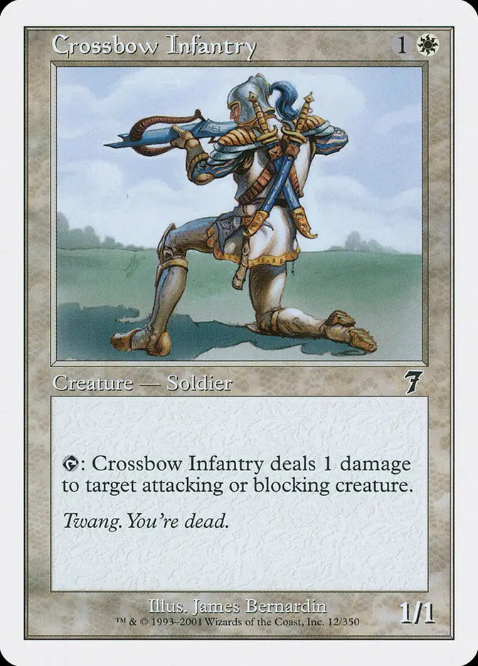 Crossbow Infantry 7th Edition