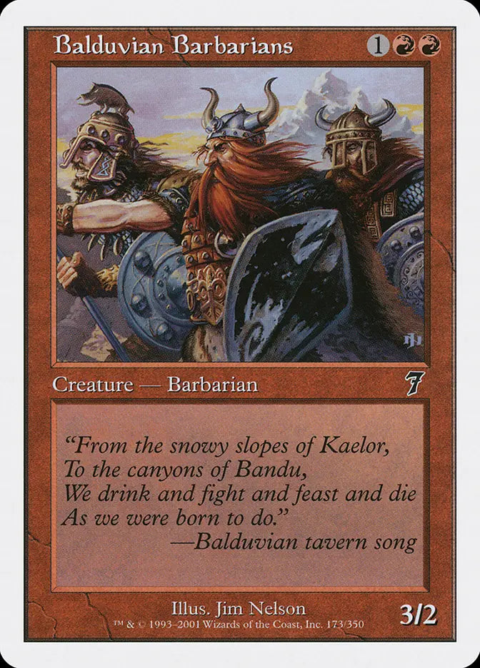 Balduvian Barbarians 7th Edition