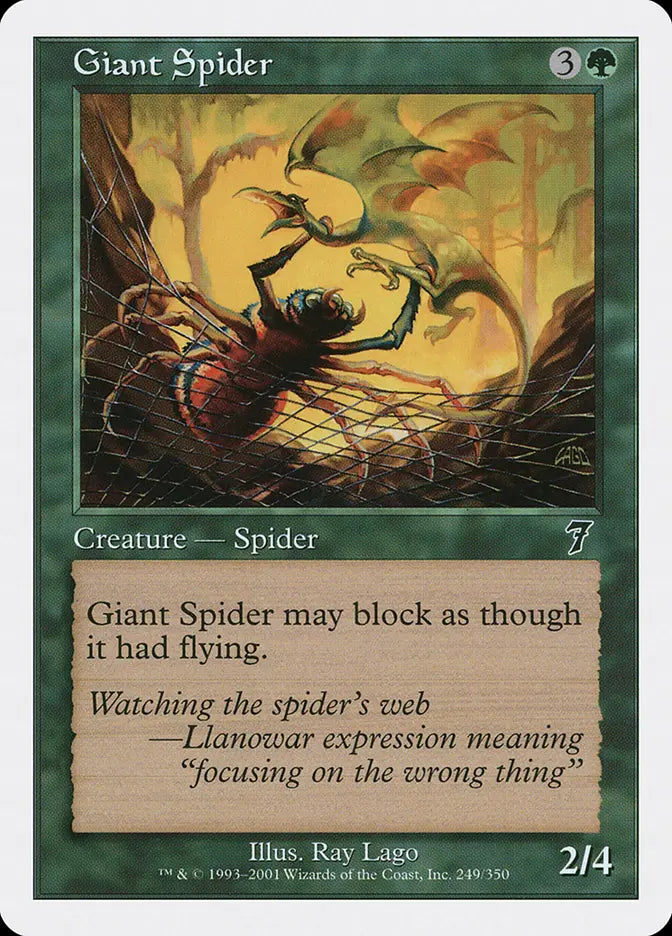 Giant Spider 7th Edition