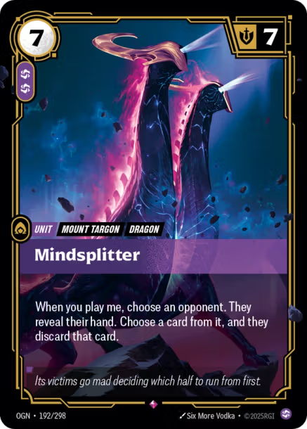 Mindsplitter Origins