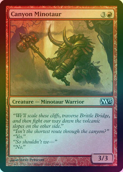 Canyon Minotaur (FOIL) Magic 2013