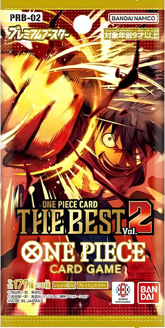 One Piece Card Game PRB-02 The Best Vol 2 Booster Box Japanese