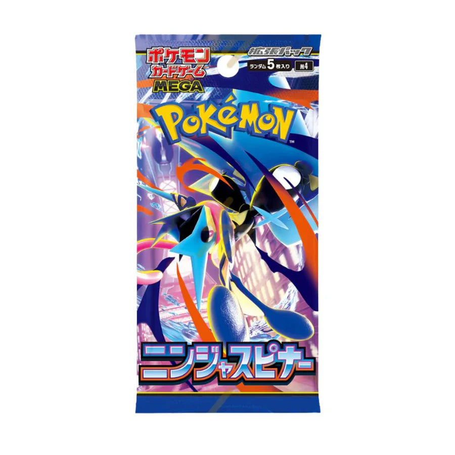 Pokemon Japanese M4 Mega Ninja Spinner Booster Pack