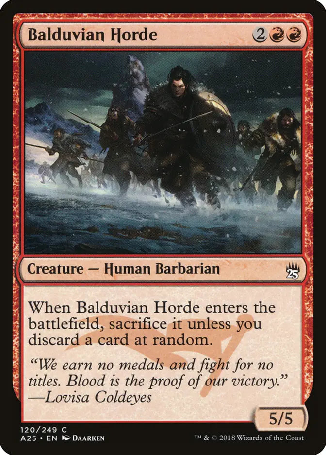 Balduvian Horde Masters 25