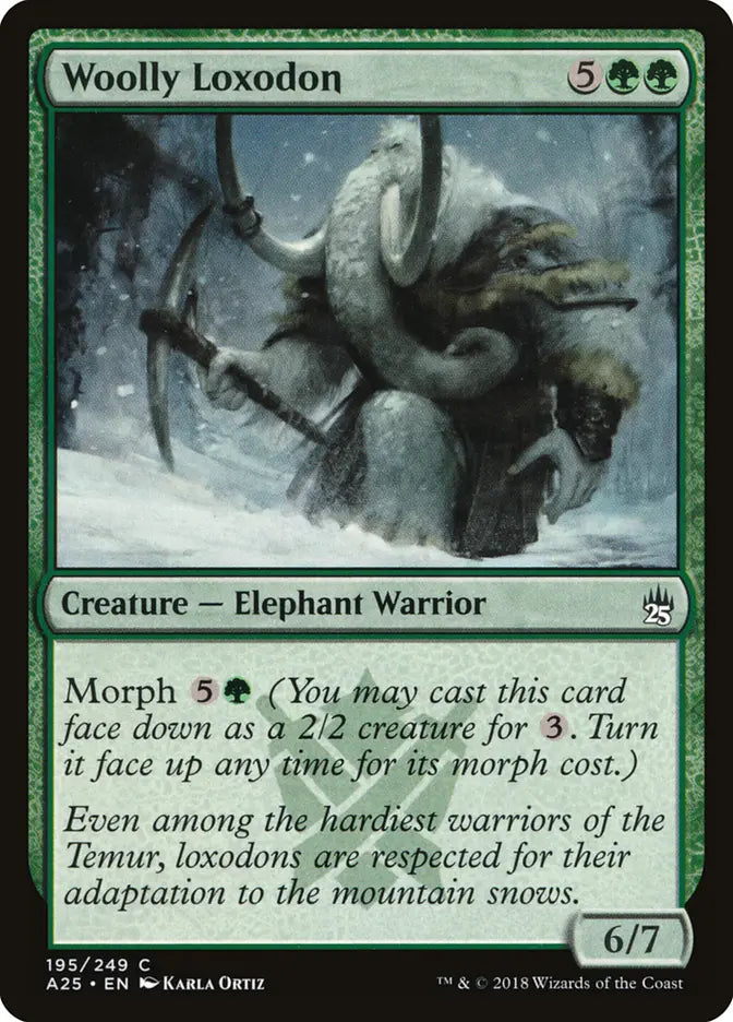 Woolly Loxodon Masters 25