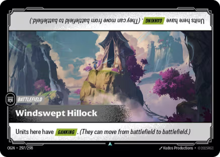 Windswept Hillock Origins