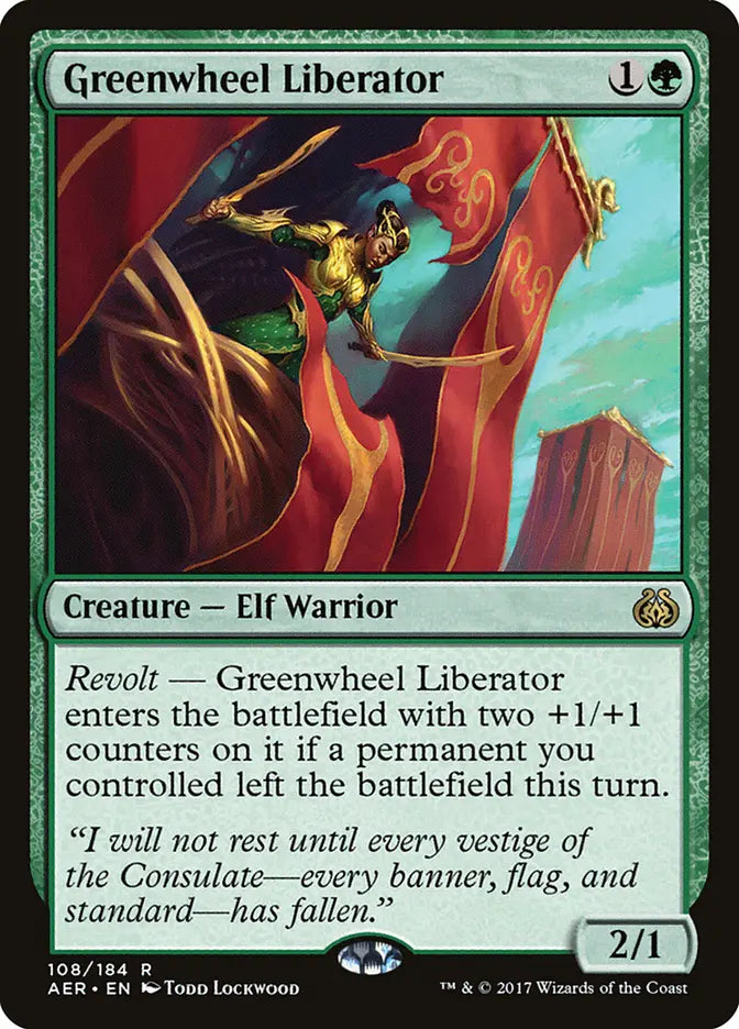 Greenwheel Liberator Aether Revolt