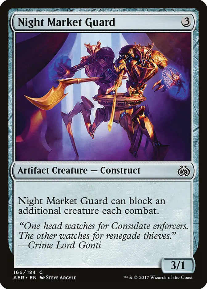 Night Market Guard Aeronaut Revolt