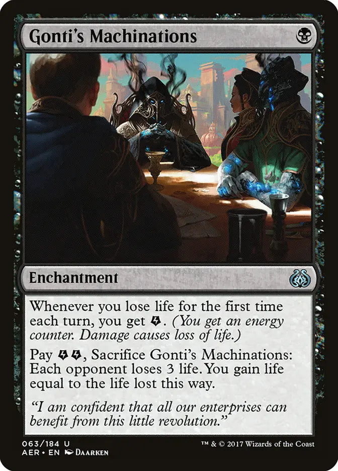 Gonti's Machinations Aether Revolt