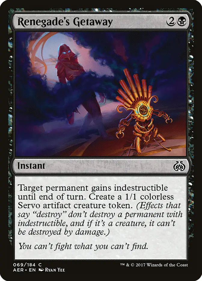 Renegade's Getaway Aether Revolt