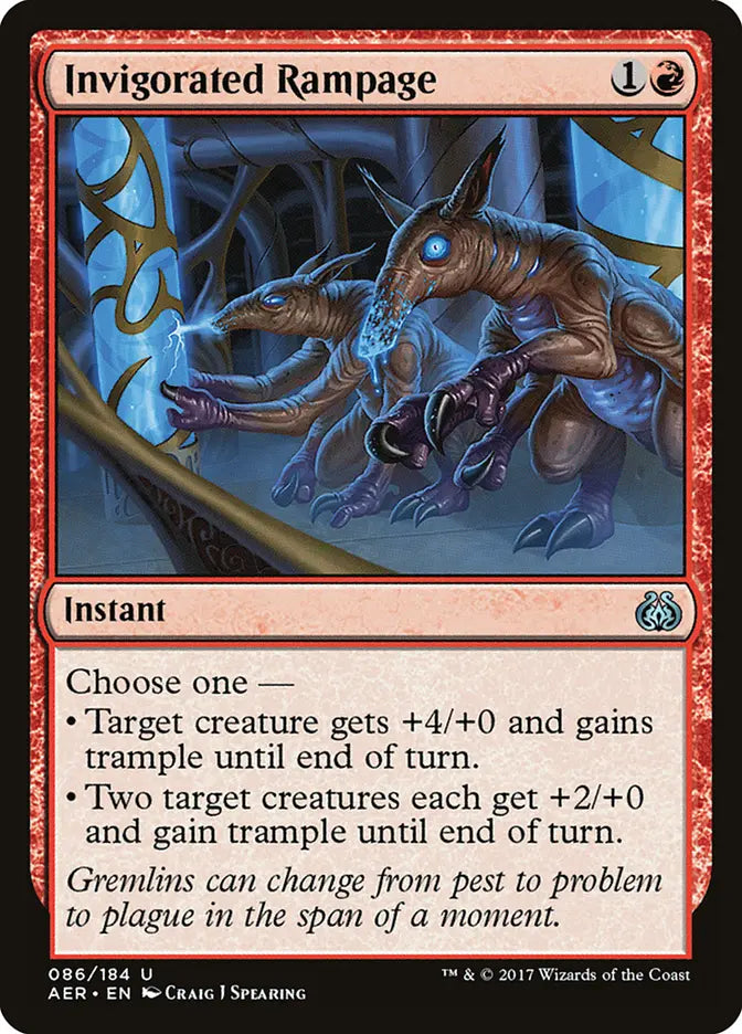 Invigorated Rampage Aether Revolt