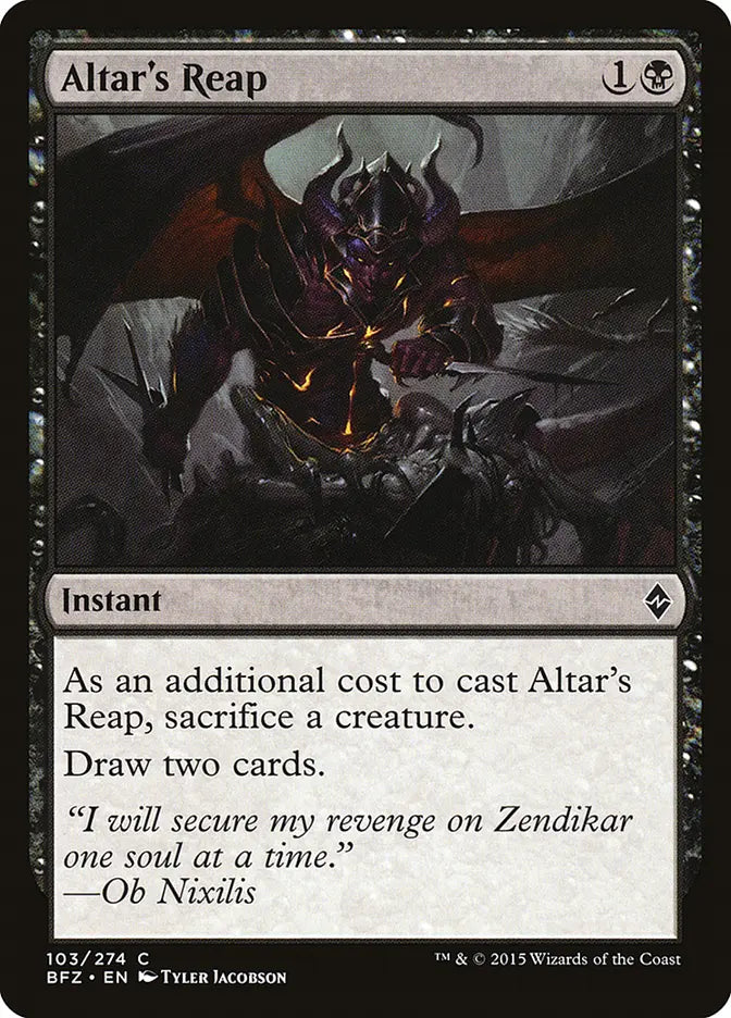Altar's Reap Battle for Zendikar