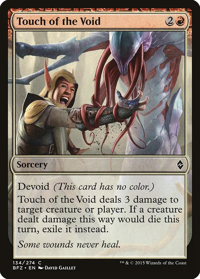 Touch of the Void Battle for Zendikar