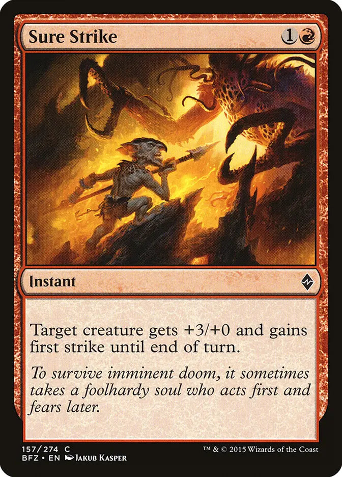 Sure Strike Battle for Zendikar