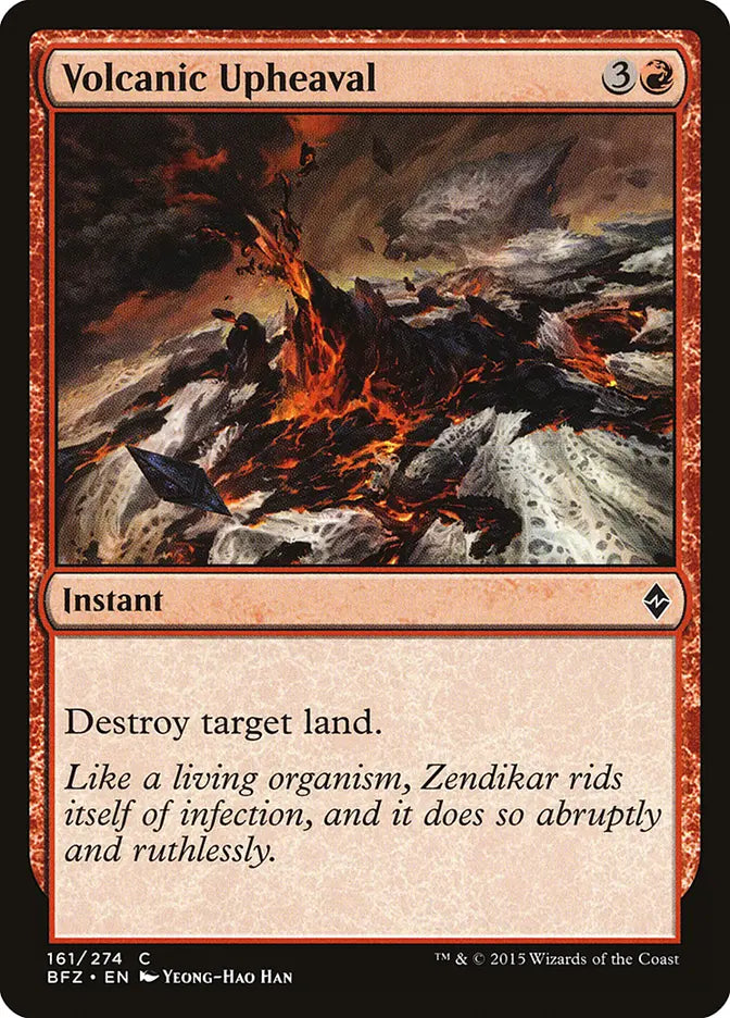 Volcanic Upheaval Battle for Zendikar