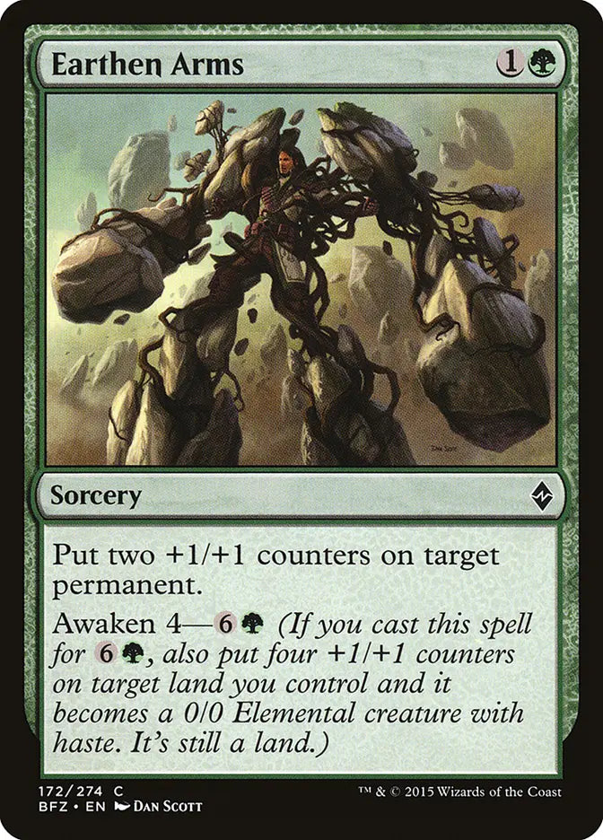 Earthen Arms Battle for Zendikar