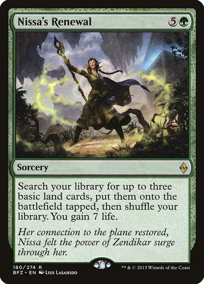 Nissa's Renewal Battle for Zendika