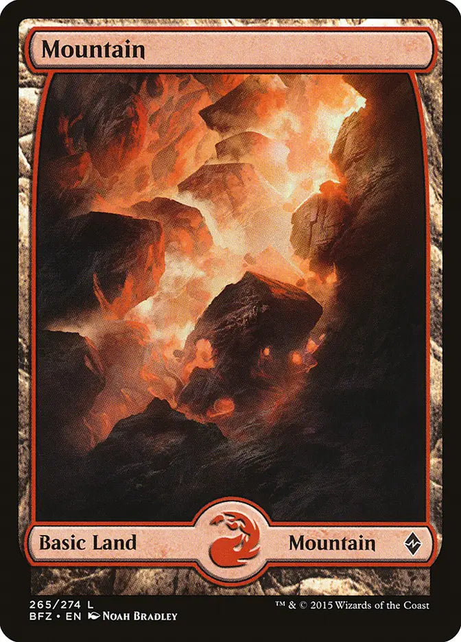 Mountain (265) Full Art Battle for Zendika
