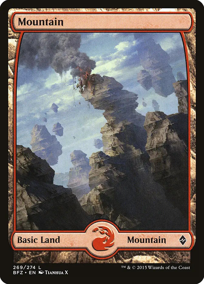 Mountain (269) Full Art Battle for Zendika