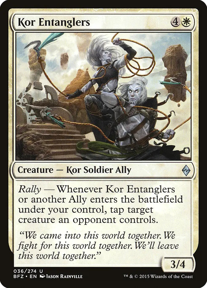 Kor Entanglers Battle for Zendika